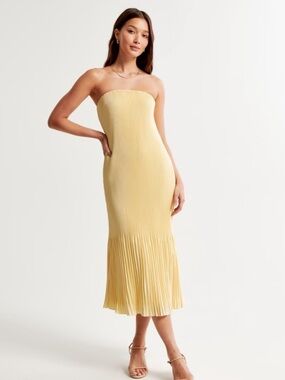 Abercrombie & Fitch yellow dress